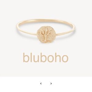 🆕 bluboho - Tiny Tree of Life Ring size 6